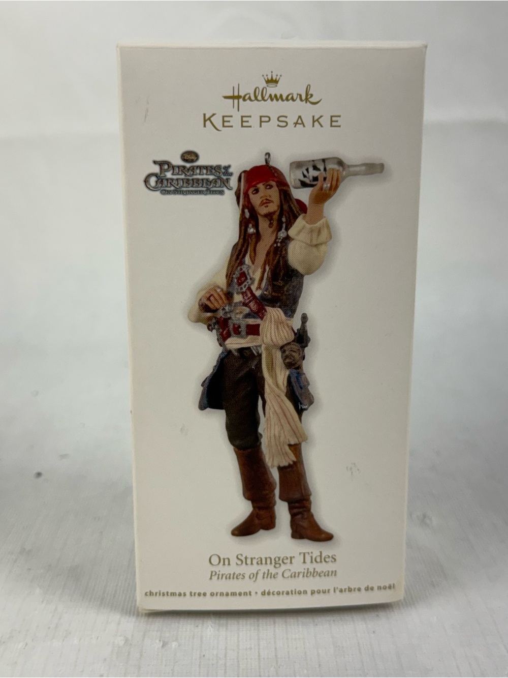 Hallmark Keepsake Captain Jack Sparrow On Stranger Tides Pirates Ornament 2012